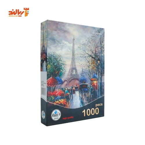 پازل 1000 تکه رونیز بازار گل پاریس